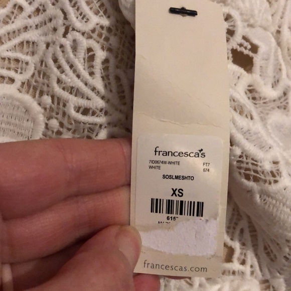 NWT Francesca’s lace dress size XS - Picture 4 of 4